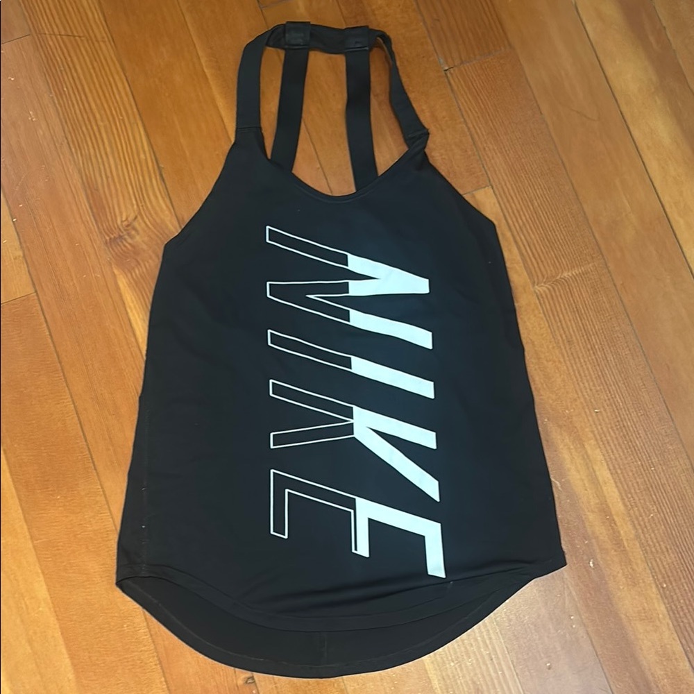 Nike black tank top workout XS